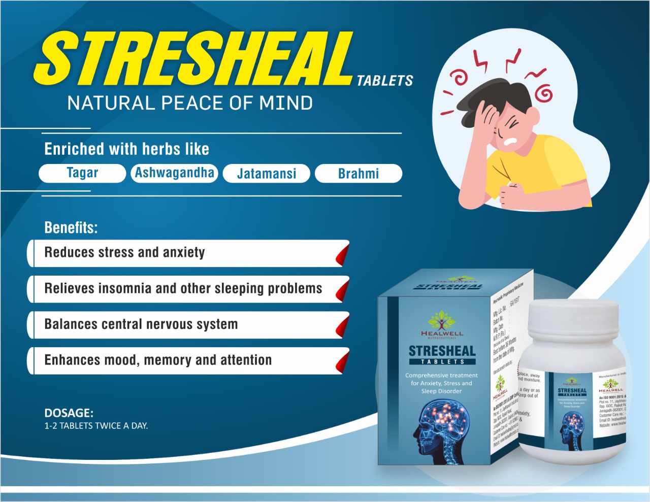  Stresheal Tablets